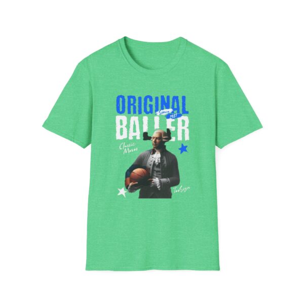 Unisex Original Baller T-Shirt - Vintage Basketball Design