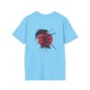 Japanese Art Inspired Unisex Softstyle T-Shirt - Minimalist Samurai Design