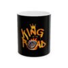 King of the Road Ceramic Mug - 11oz & 15oz Coffee Cup for Car Enthusiasts