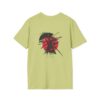 Japanese Art Inspired Unisex Softstyle T-Shirt - Minimalist Samurai Design