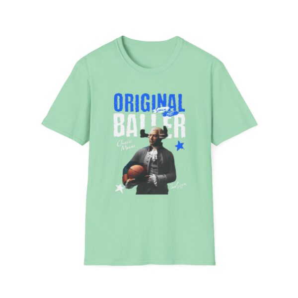 Unisex Original Baller T-Shirt - Vintage Basketball Design