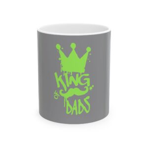 King of Dads Ceramic Mug - Father’s Day Gift - Personalized Coffee Cup