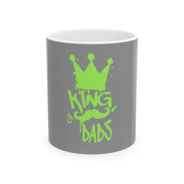 King of Dads Ceramic Mug - Father’s Day Gift - Personalized Coffee Cup