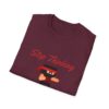 Motivational Ninja Unisex T-Shirt - 'Stop Thinking Just Do It'