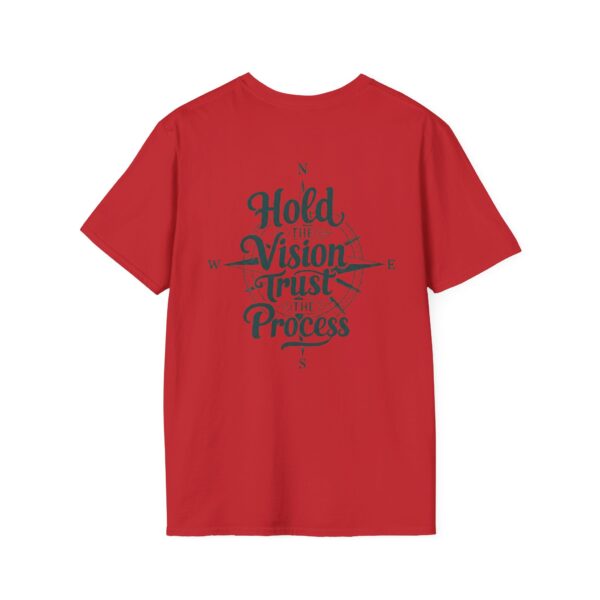 Inspirational Unisex Softstyle T-Shirt - "Hold the Vision, Trust the Process"