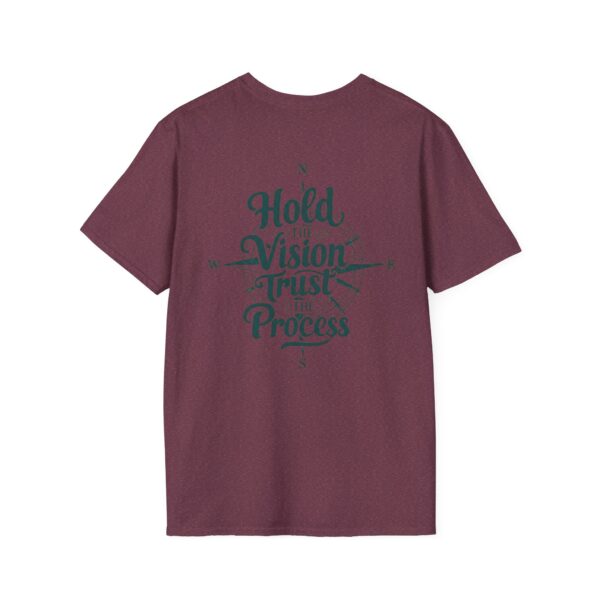 Inspirational Unisex Softstyle T-Shirt - "Hold the Vision, Trust the Process"