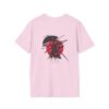 Japanese Art Inspired Unisex Softstyle T-Shirt - Minimalist Samurai Design
