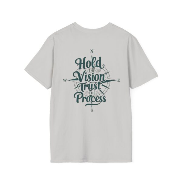 Inspirational Unisex Softstyle T-Shirt - "Hold the Vision, Trust the Process"