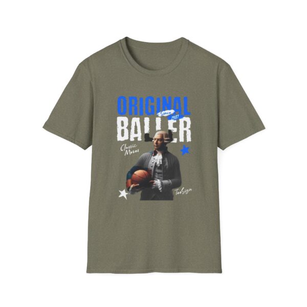 Unisex Original Baller T-Shirt - Vintage Basketball Design