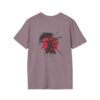 Japanese Art Inspired Unisex Softstyle T-Shirt - Minimalist Samurai Design