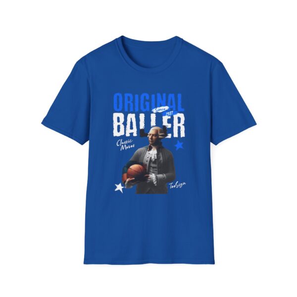 Unisex Original Baller T-Shirt - Vintage Basketball Design