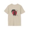 Japanese Art Inspired Unisex Softstyle T-Shirt - Minimalist Samurai Design