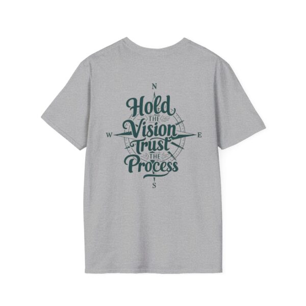 Inspirational Unisex Softstyle T-Shirt - "Hold the Vision, Trust the Process"