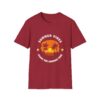 Summer Vibes Unisex Softstyle T-Shirt - Sunset Palm Design