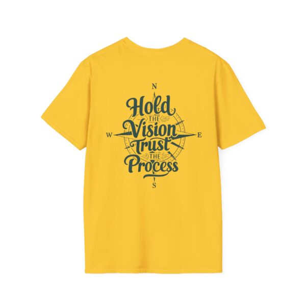 Inspirational Unisex Softstyle T-Shirt - "Hold the Vision, Trust the Process"