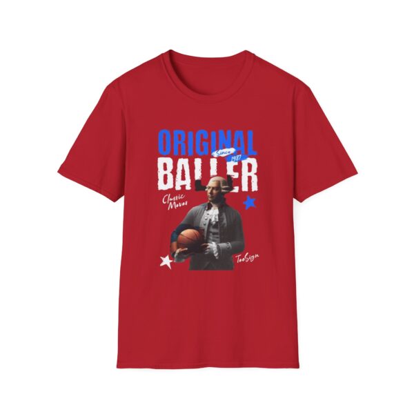 Unisex Original Baller T-Shirt - Vintage Basketball Design