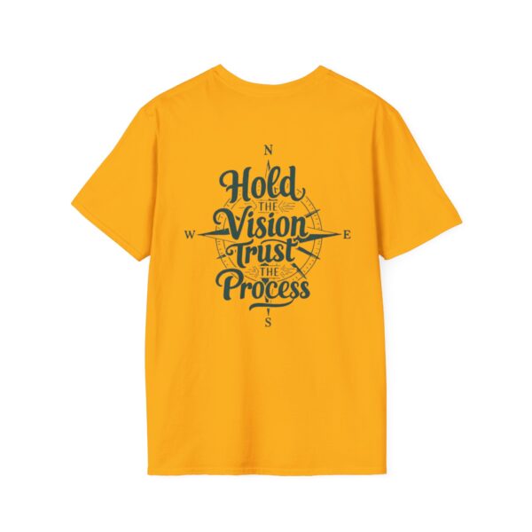 Inspirational Unisex Softstyle T-Shirt - "Hold the Vision, Trust the Process"