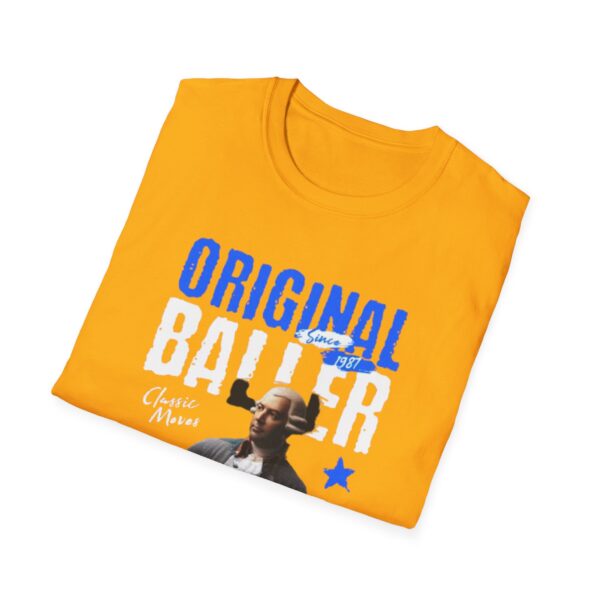 Unisex Original Baller T-Shirt - Vintage Basketball Design