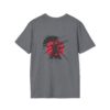 Japanese Art Inspired Unisex Softstyle T-Shirt - Minimalist Samurai Design