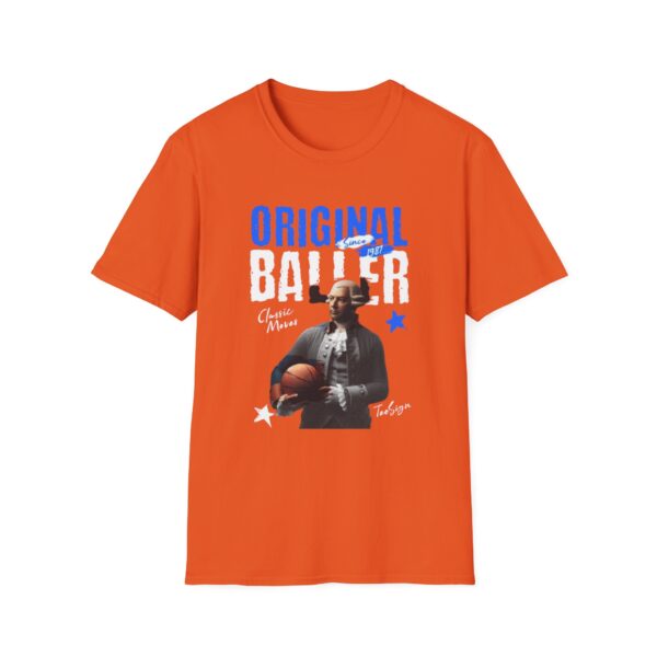 Unisex Original Baller T-Shirt - Vintage Basketball Design