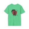 Japanese Art Inspired Unisex Softstyle T-Shirt - Minimalist Samurai Design
