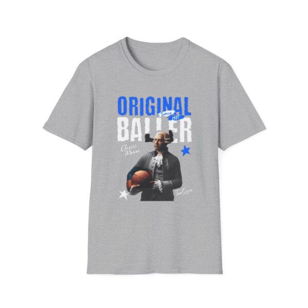 Unisex Original Baller T-Shirt - Vintage Basketball Design