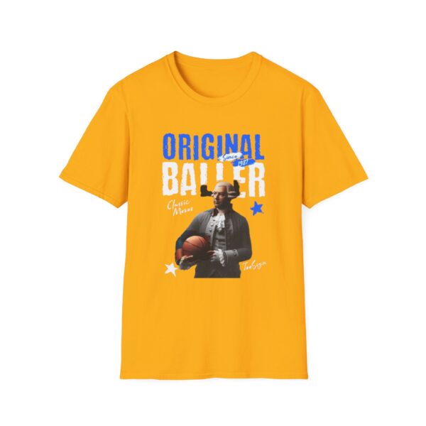 Unisex Original Baller T-Shirt - Vintage Basketball Design
