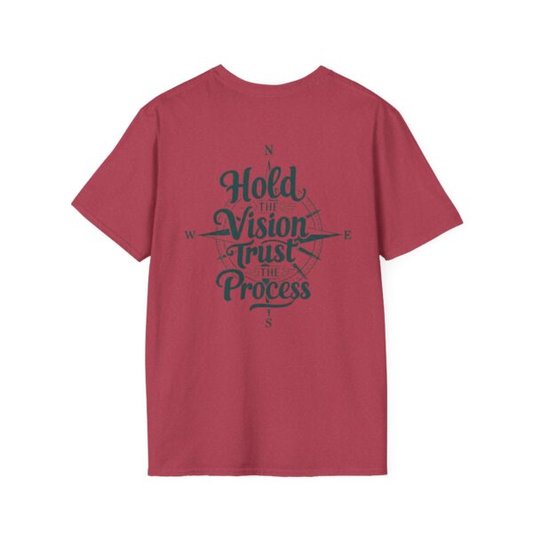 Inspirational Unisex Softstyle T-Shirt - "Hold the Vision, Trust the Process"