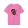 Japanese Art Inspired Unisex Softstyle T-Shirt - Minimalist Samurai Design