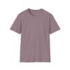 Japanese Art Inspired Unisex Softstyle T-Shirt - Minimalist Samurai Design