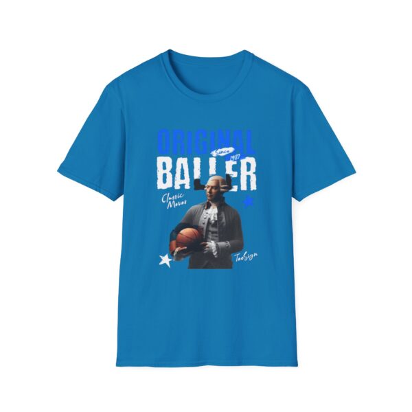 Unisex Original Baller T-Shirt - Vintage Basketball Design