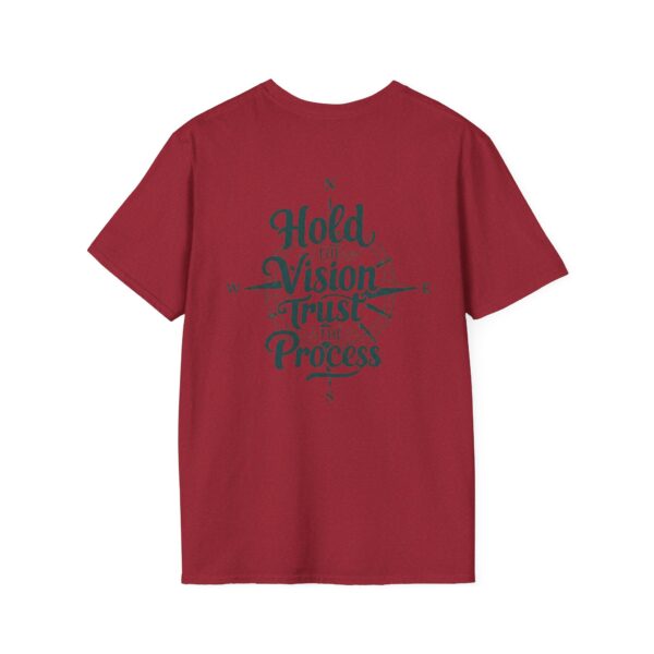 Inspirational Unisex Softstyle T-Shirt - "Hold the Vision, Trust the Process"