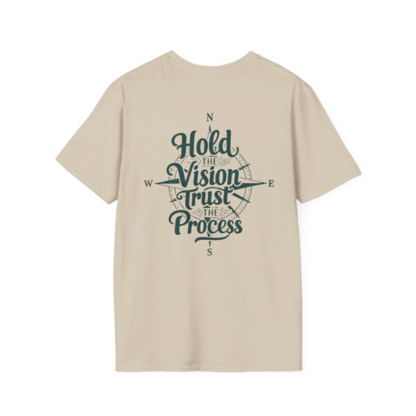 Inspirational Unisex Softstyle T-Shirt - "Hold the Vision, Trust the Process"