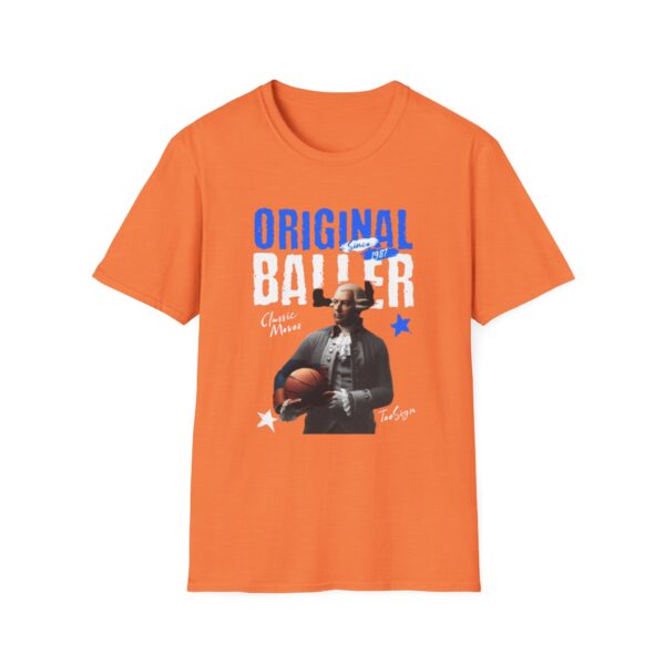 Unisex Original Baller T-Shirt - Vintage Basketball Design