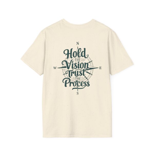 Inspirational Unisex Softstyle T-Shirt - "Hold the Vision, Trust the Process"