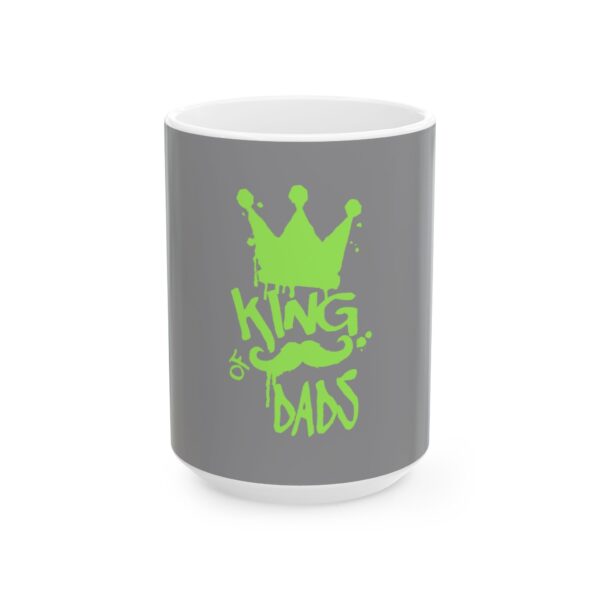 King of Dads Ceramic Mug - Father’s Day Gift - Personalized Coffee Cup